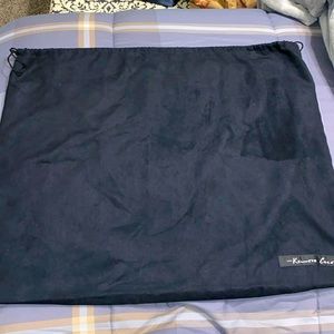 Kenneth Cole Velour Drawstring Dust Bag EUC